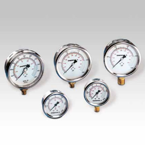 Sliver G H-Series Hydraulic Pressure Gauges