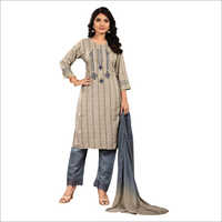 Floral Straight Kurta - Cotton, Office Wear Ideal for Women | Washable and Comfortable Design
