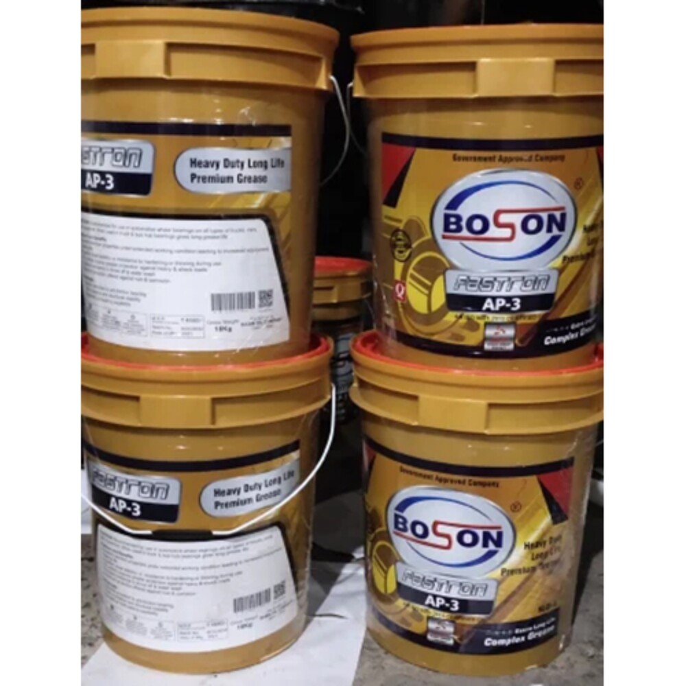 AP-3 Grease - Boson Fastron AP-3 Type, Brown Color, Bucket Pack | Industrial Application, Automotive Use