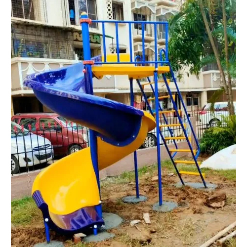 Outdoor Kids Spiral Slide