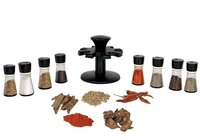 REVOLVING PLASTIC SPICE RACK MASALA ORGANISER