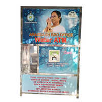 Steel Water Atm Vending Machine Size: Different Available