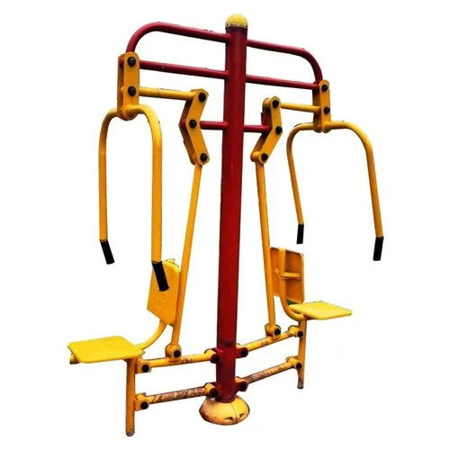 Double Seated Outdoor Chest Press Application: Tone Up Muscle