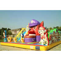 Bigger Jumping Bouncer - Multicolor Finish, Customized Design | High-quality Safe Entertainment For Children