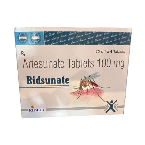 Artesunate Tablets - 100mg, Antimalarial Medication for Effective Malaria Treatment, 20 Blister Packs of 4 Tablets Each, Store in a Dry Place