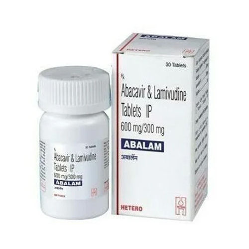 600Mg-300Mg Abacavir And Lamivudine Tablets Ip Hiv Medicine