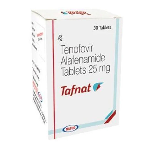 Tafnat 25mg Tenofovir Alafenamide Tablets