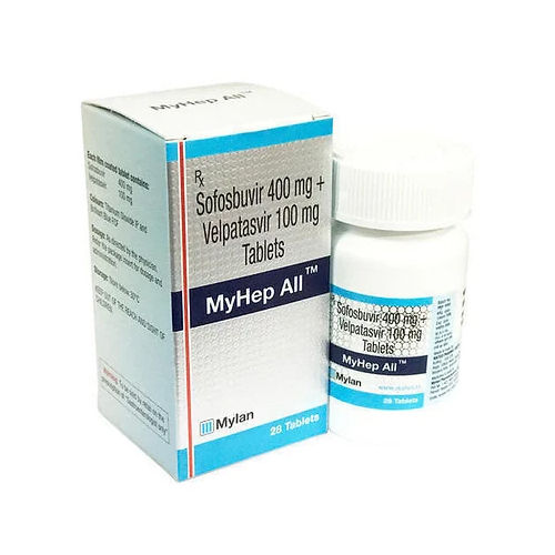 Sofosbuvir 400my And Velpatasvir 100mg Tablet