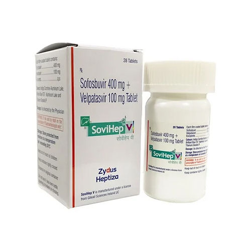Sofosbuvir 400mg And Velpatasvir 100 Tablets