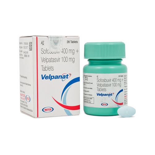 Velapanat Sofosbuvir 400mg And Velpatasvir 100mg Tablets