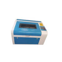 Blue Acrylic Fiber Laser Cutting Machine