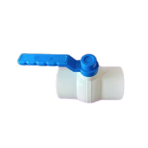 White Pvc Long Handle Ball Valves