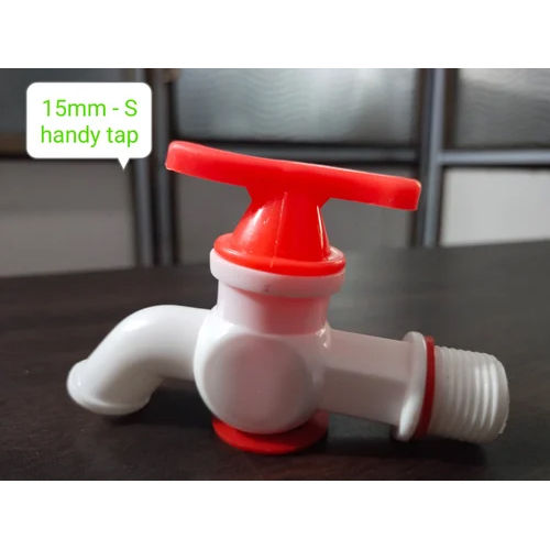 White 15Mm Handy Kitchen Water Tap