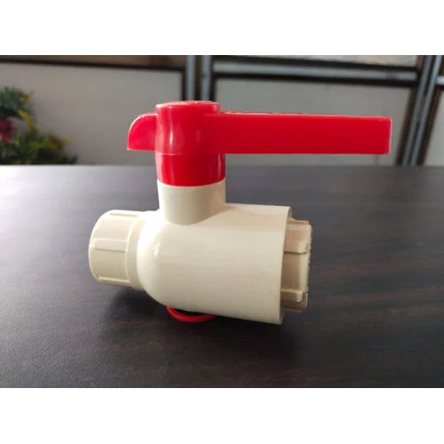 White 20Mm Cpvc Ball Valve