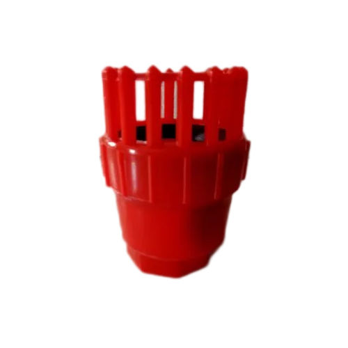 Red 40Mm Pp Foot Valve