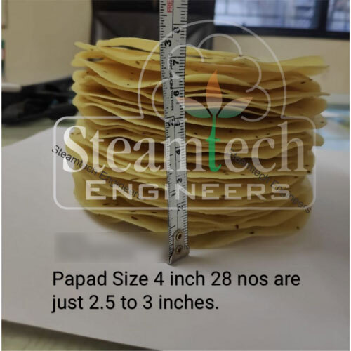 Flat Rice Khichiya Papad Dryer Machine - Automatic Grade: Semi-Automatic