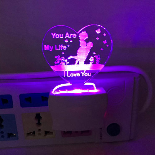 Couple 3D LED Night Lamp