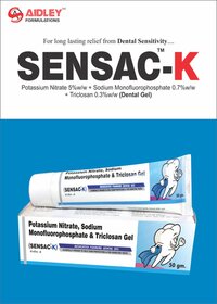 Tooth Paste Potassium Nitrate 5% W/w + Sodium Monofluorophosphate 0.7%w/w + Triclosan 0.3%w/w - Stronger Teeth Protection, Sensitive Nerve Calming Action