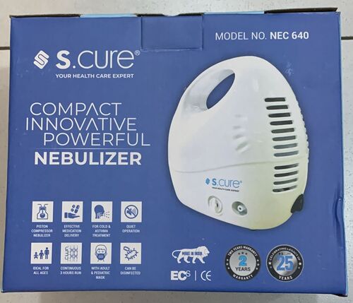 Scure Compact Innovative Powerful Nebulizer ( NEC 640)