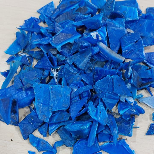 HDPE Blue Drum Regrind