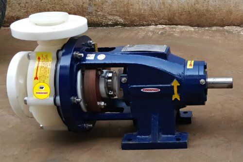 Blue N White 2 Hp Polypropylene Bare Pump