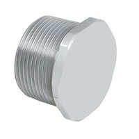 Brass Stopping Plug - Solid Round Brass , Industrial Application, External Threads For Secure Sealing, Easily Removable Without Damage