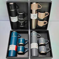 Stainless Steel Vacuum Flask Set