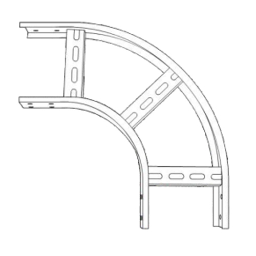 Ladder Cable Tray  Horizontal Bend