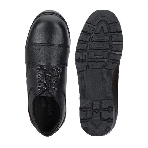 Black Machis Leather Formal Shoes