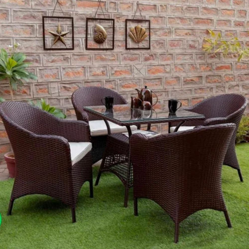 Black 4 Seater Coffee Chairs