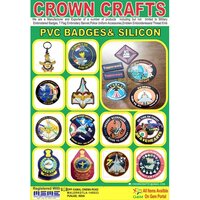 Pvc Badges - Custom Shape, Embroidered Pattern | Cloth Decoration Material, Customer Design Logo, Any Color And Size Options Available