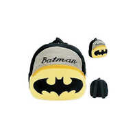 15x12x5 Batman Kids Bag - Color: Black