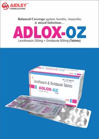 Levofloxacin 250mg  Ornidazole 500mg