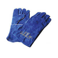 Winter Splgblu Premium Leather Gloves