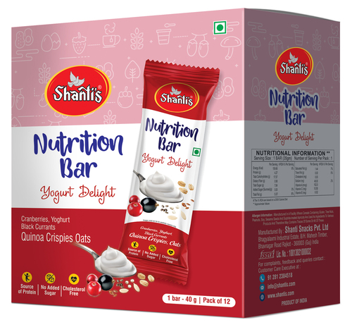 Nutrition Bar Yogurt Delight Corn Flakes