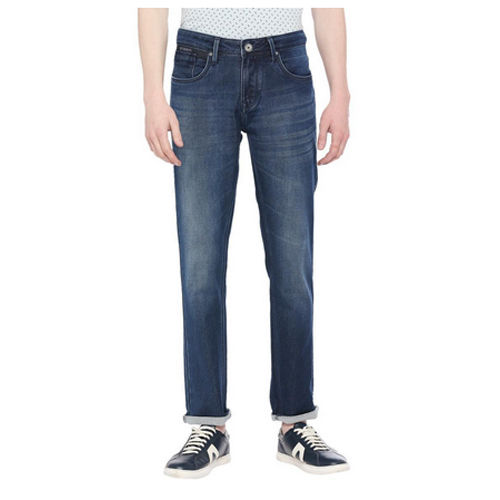 Mens Denimax Skinny Fit Solid Jeans