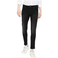 Mens Coal Black Javelin Fit Solid Jeans