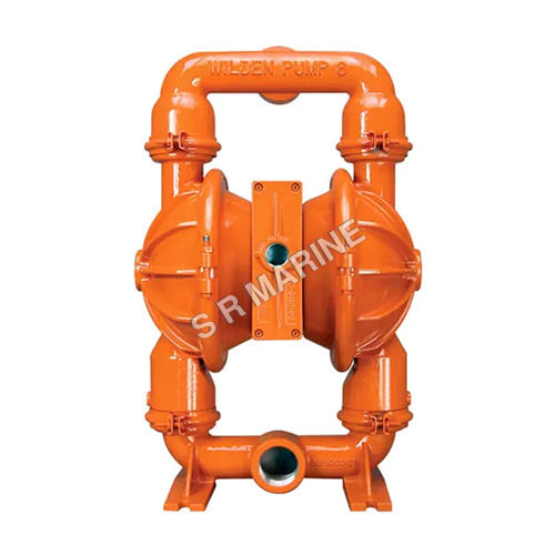 Orange Air Operated Diaphragm Pumps