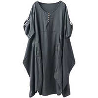 Washable Ladies Linen Kaftan