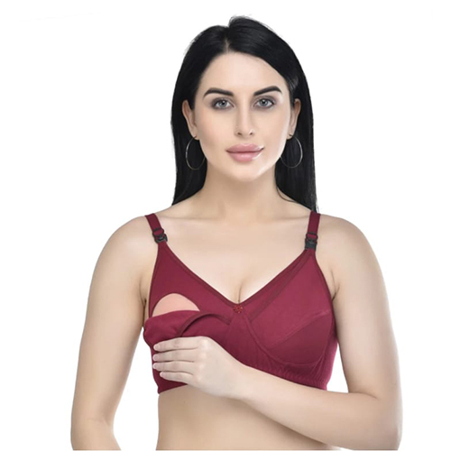 Plain Hosiery Non Padded Poly Cotton Women Comfort Bra at Rs 45/piece in  New Delhi
