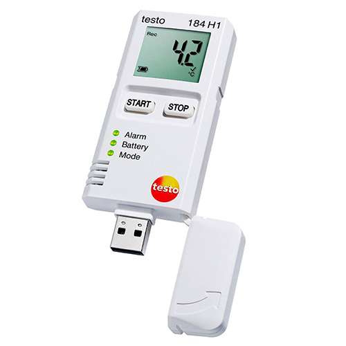 Testo 184 H1 Air Humidity And Temperature Data Logger For Transport Monitoring