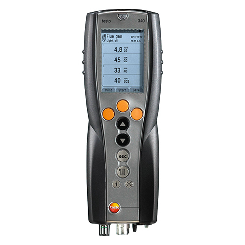 Testo 340 Flue Gas Analyzer For Industry Emission Measurement