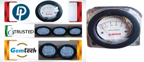 GEMTECH G2-5000-50MM MINI Differential Pressure 0-50 mm wc
