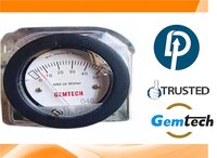 GEMTECH G2-5000-50MM-NPT Mini Differential Pressure Gauge :0-50 MM WC