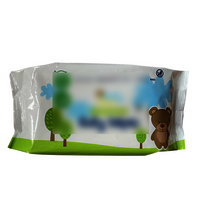 Baby Wipes - 14x18cm, Hypoallergenic 35gsm Spunlace Material | Moisturizing Aloe, Chamomile, Cucumber & Vitamin E, Plastic-free & Alcohol-free