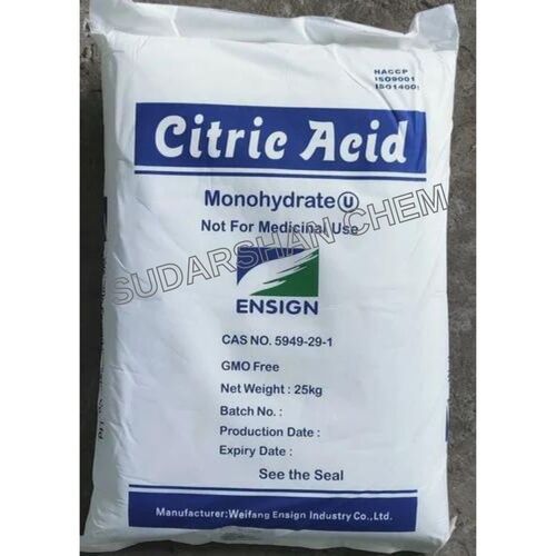 Monohydrate Citric Acid - Application: Industrial