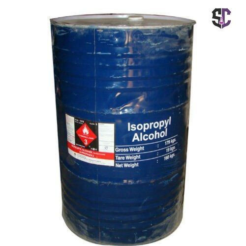 Isopropyl Alcohol IPA - 200 Litres Drum, 99% Purity, Industrial Grade Liquid | Effective Solvent and Disinfectant for Electronics and Medical Equipment