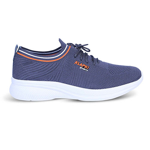 Grey Mens Daily Wear Sports Shoes