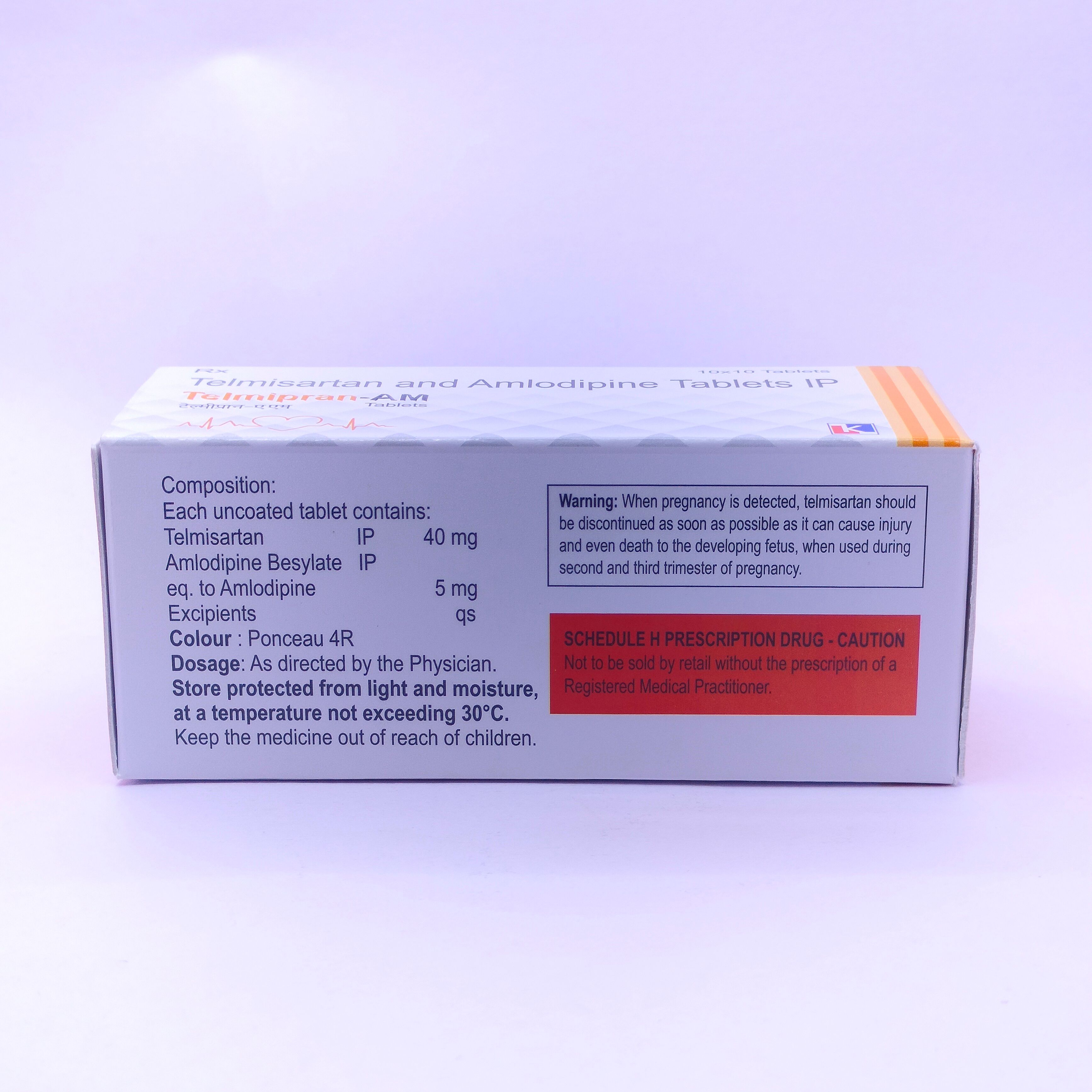 Telmisartan and Amlodipin Tablet