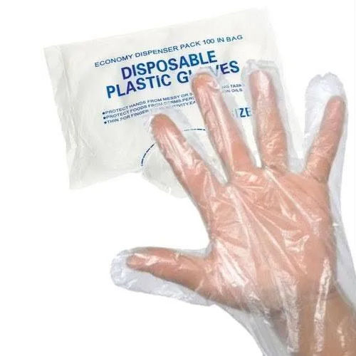 Disposable Plastic Gloves - Grade: Industrial